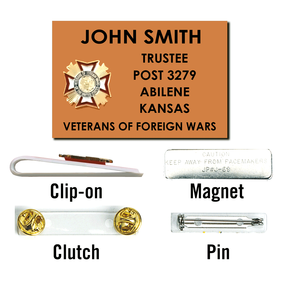 VFW Store - VFW Name Tag