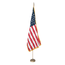 VFW Store - Flag Set (Nylon) for Indoor Display 31448