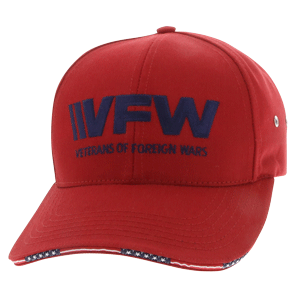VFW Store - Red Patriotic VFW Logo Cap