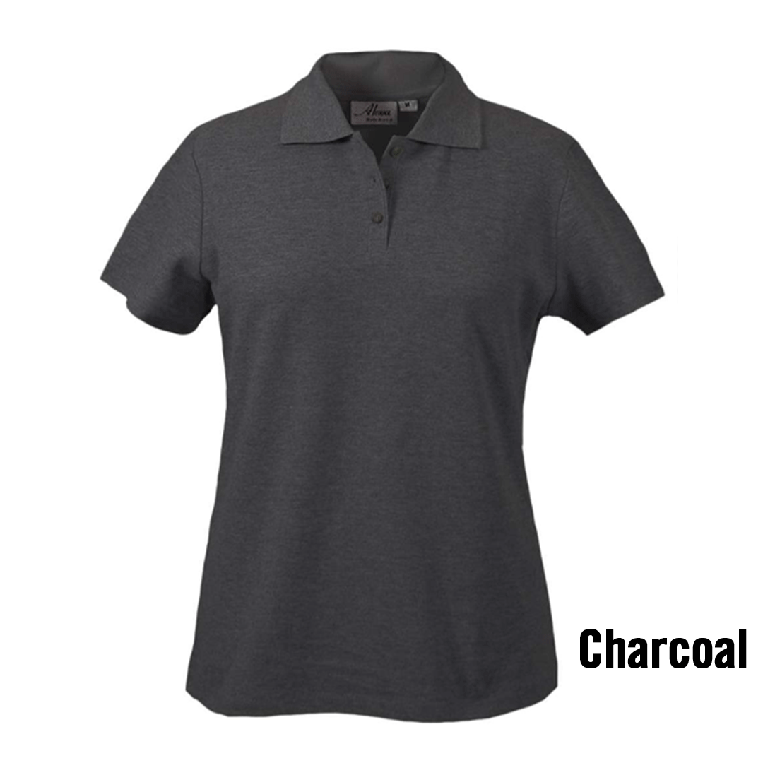 VFW Store - Ladies' Stretch Pique Polo, AKWA 204-PKS