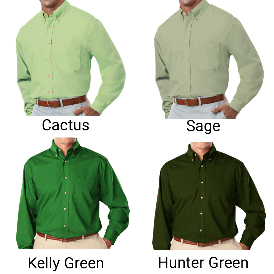 VFW Store - Men's Long Sleeve Button up shirt, BG-7216