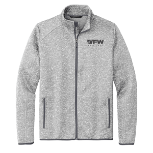 VFW Store - AUX Men's Grey Heather Jacket, ZX-Large